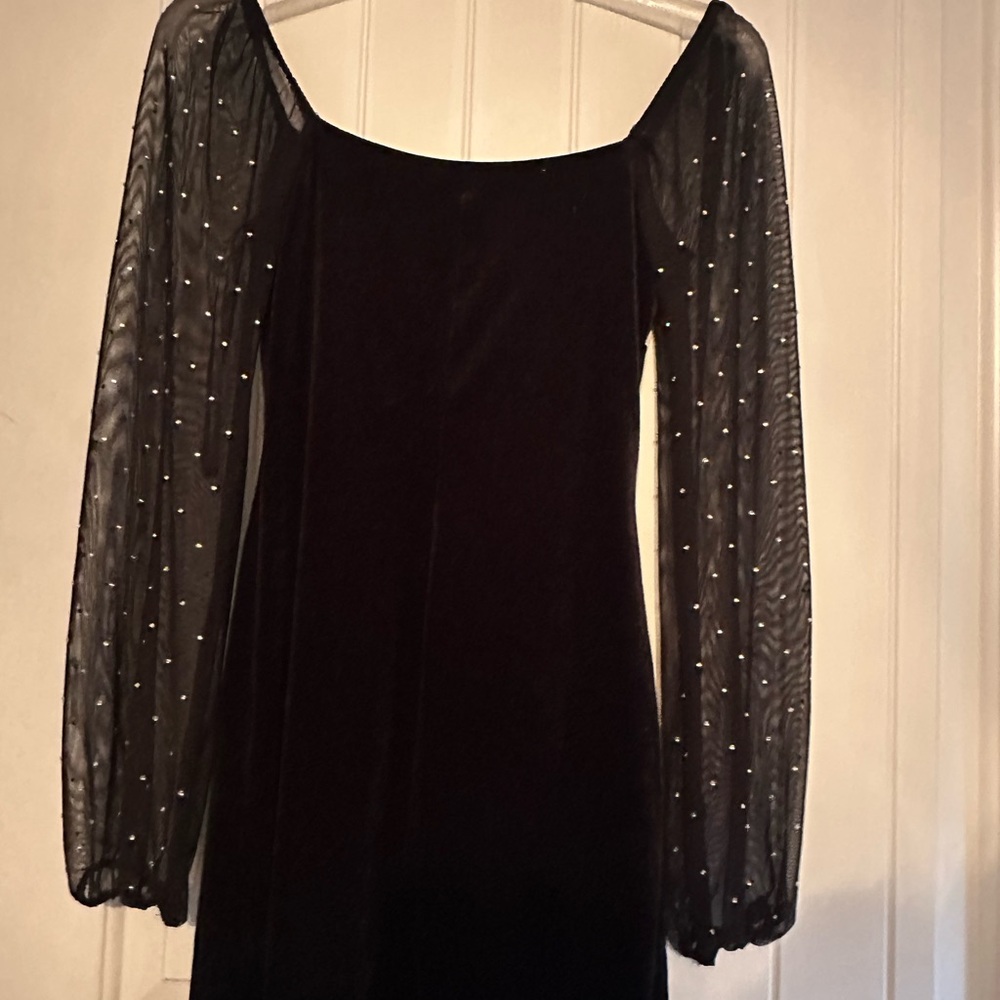 Jump Black Sequin Embellished Sheath Dress